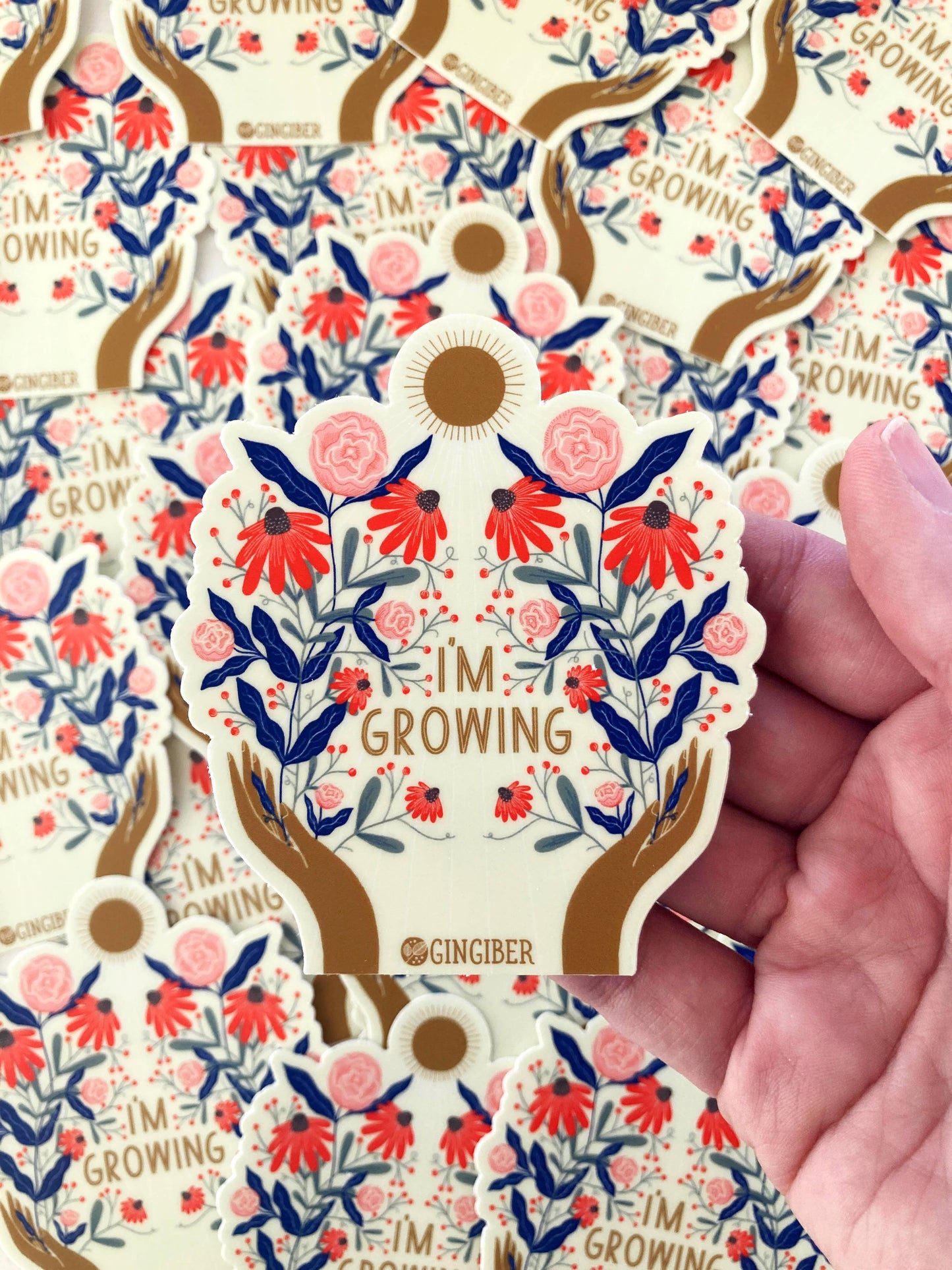 I'm Growing Sticker