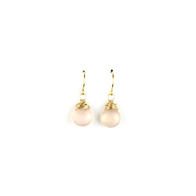 PANTONE Earrings - Rose Quartz