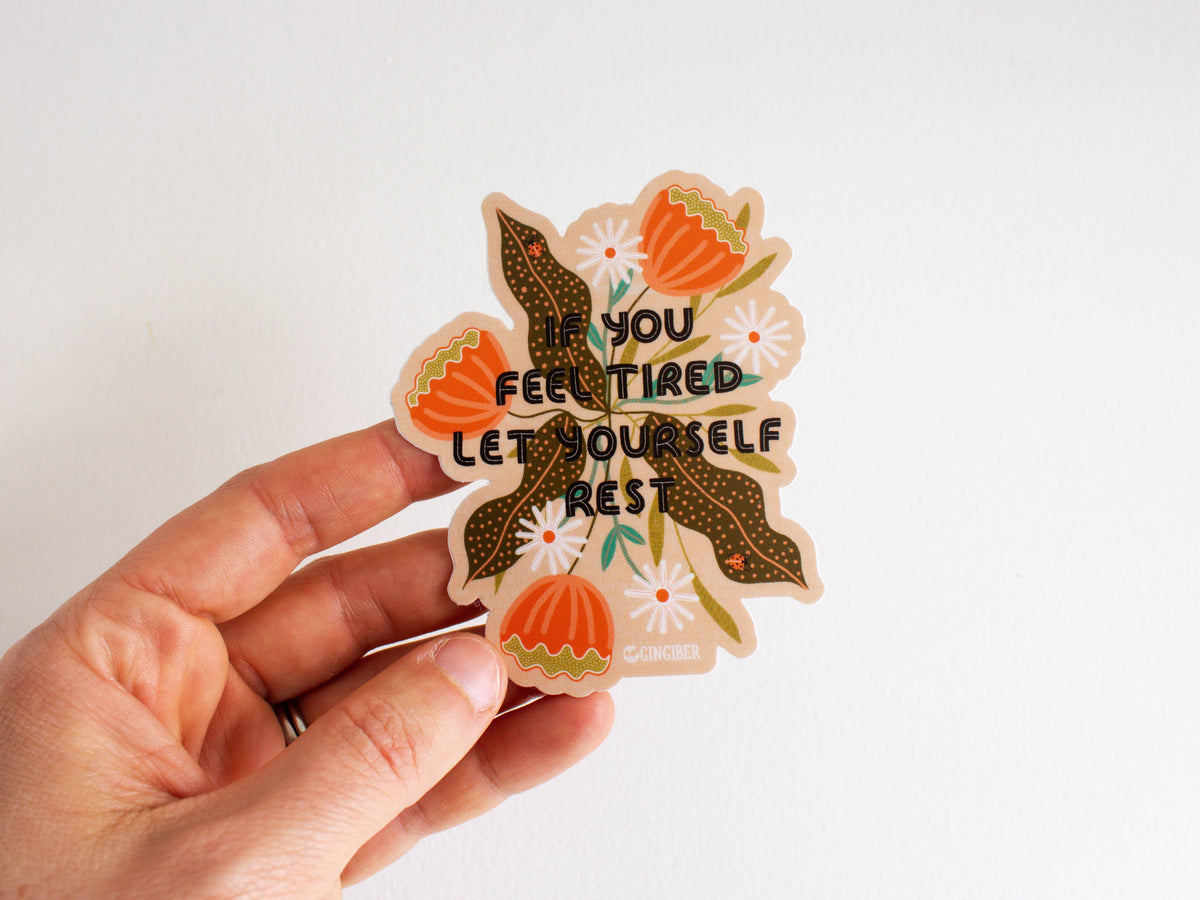 Let Yourself Rest Sticker