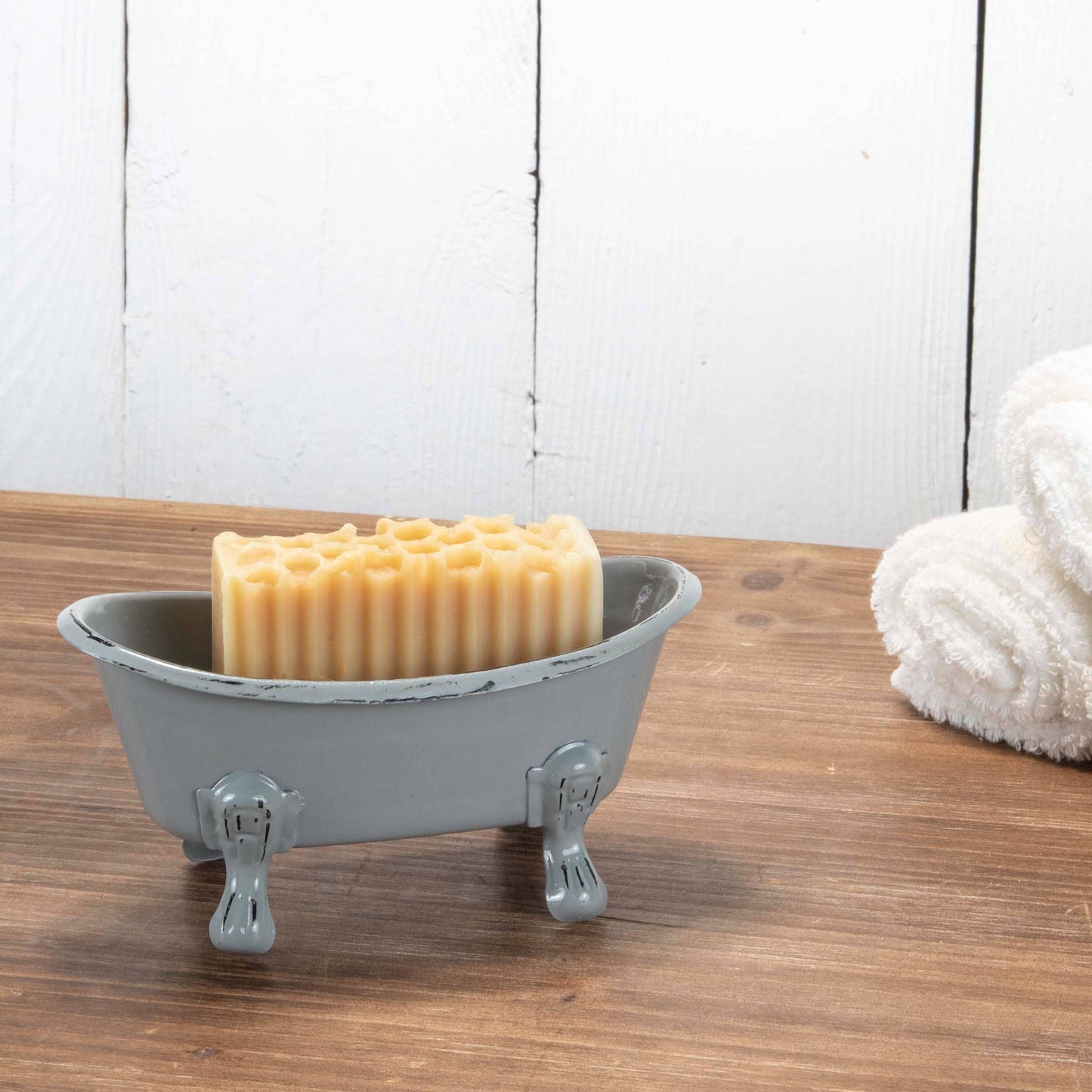 Mini Bathtub Soap Dish | Bathhouse Row Inspired Clawfoot Tub