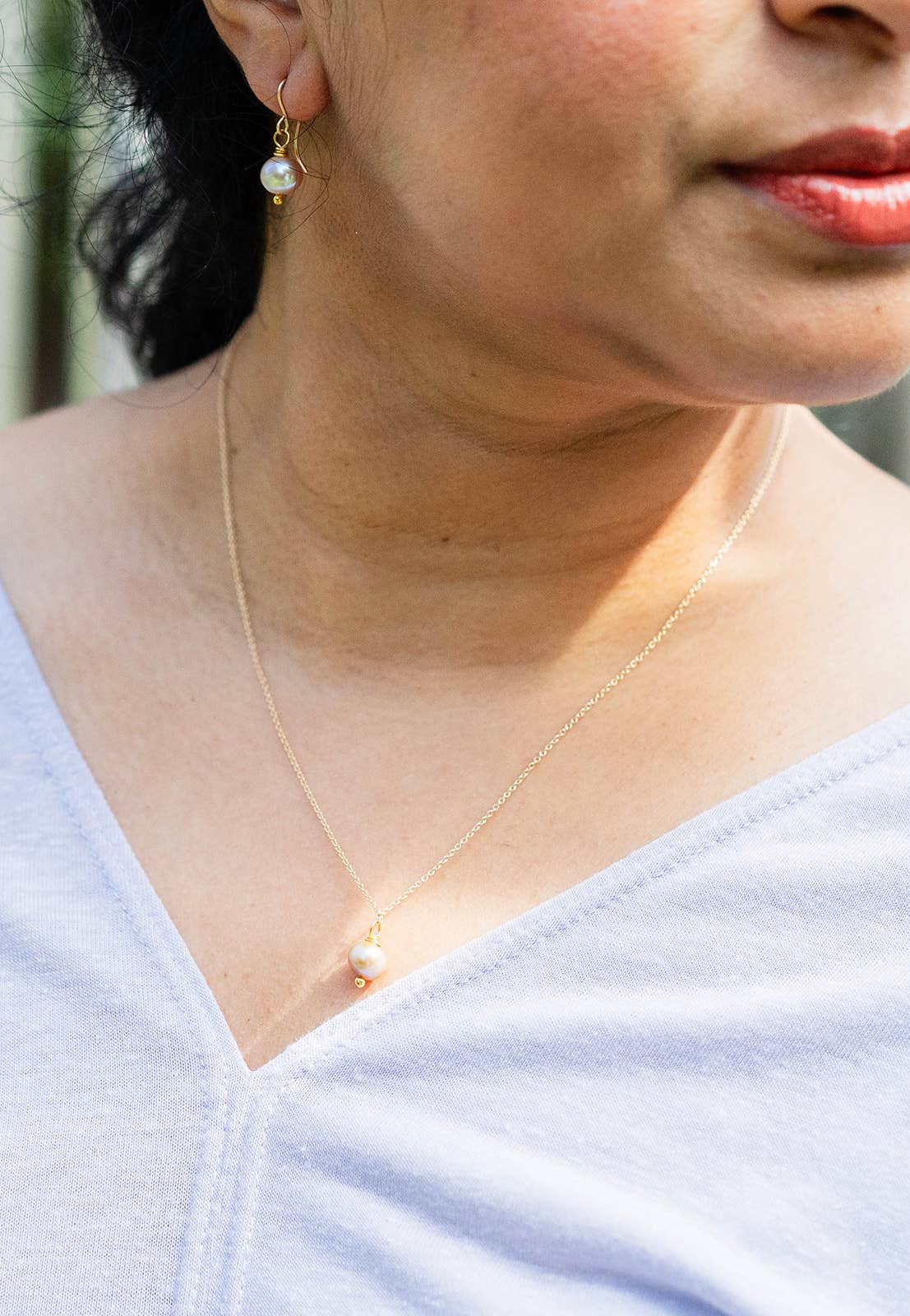 PANTONE Necklace - Rainbow Moonstone