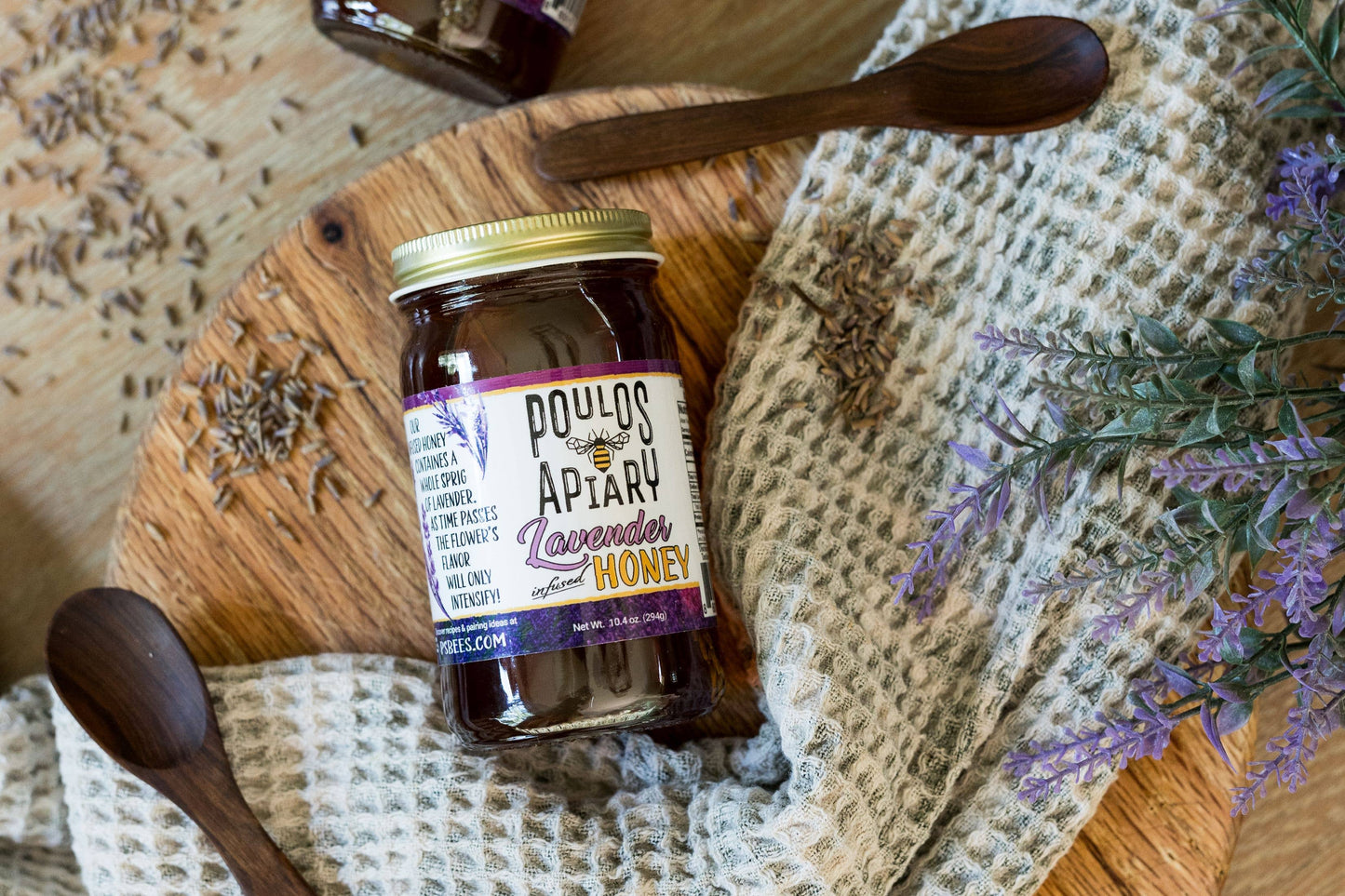 Lavender infused Honey