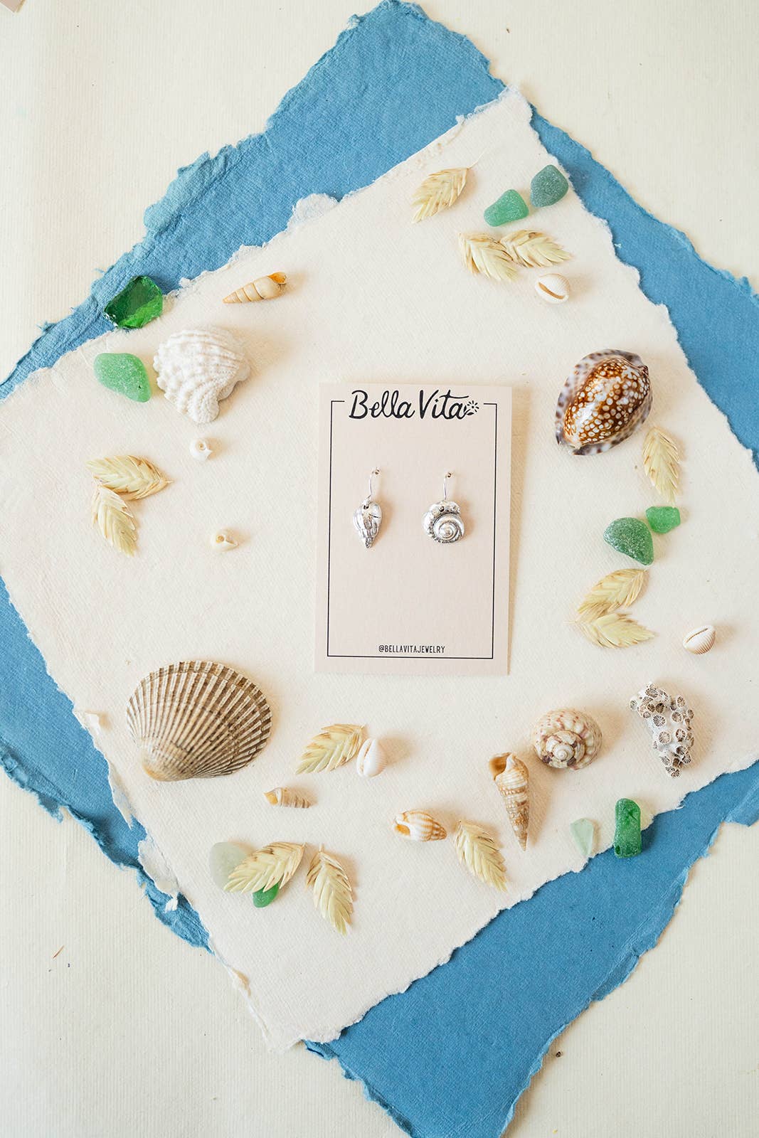 Yacht Rock Charm Earrings | Simple Shell Earrings