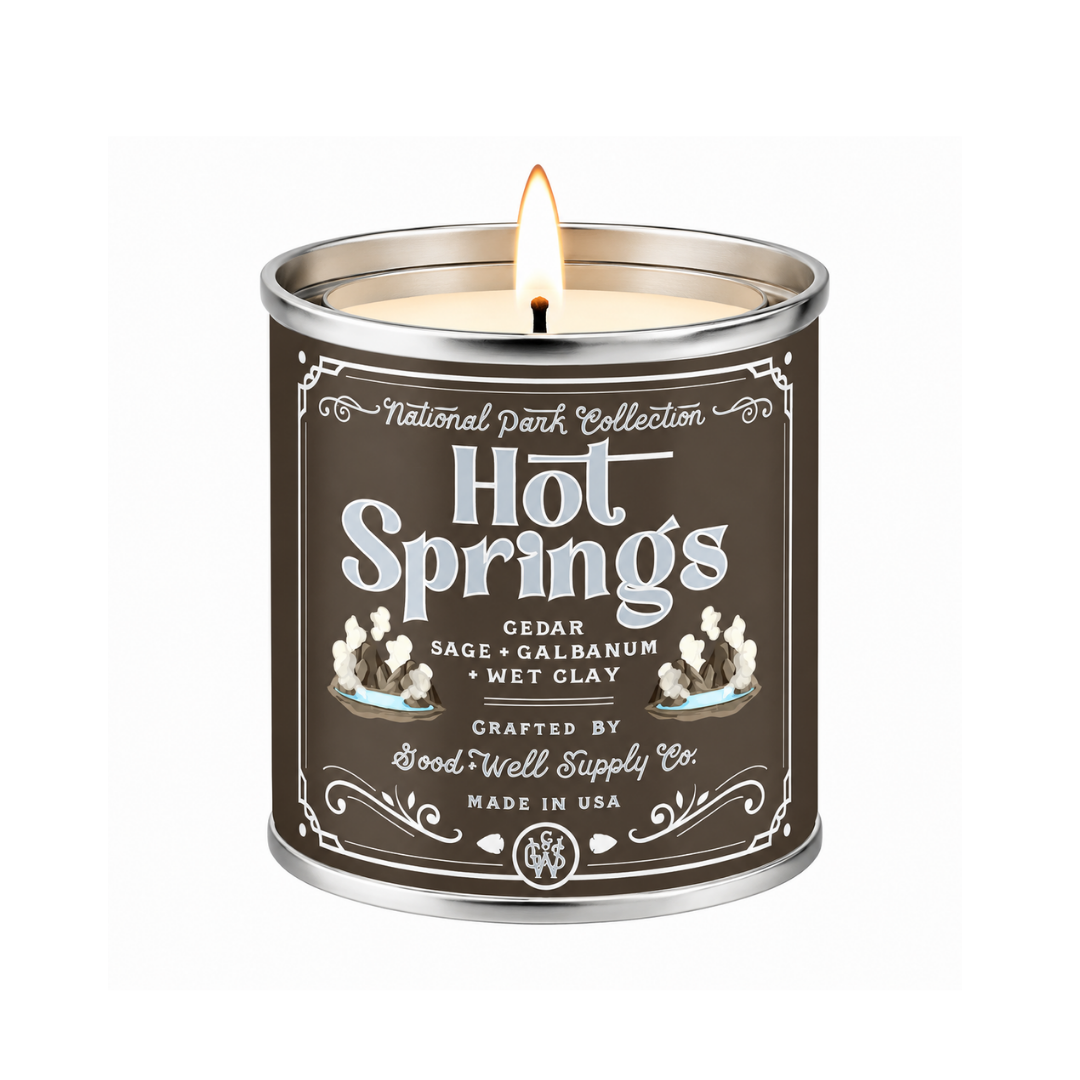 Hot Springs National Park Candle