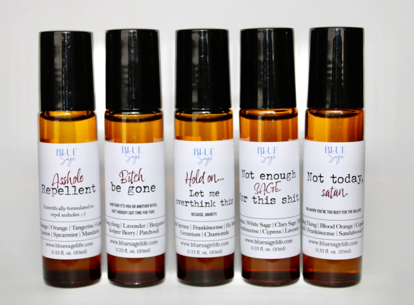 Not Today Satan 10ml, Roll On Essential Oils