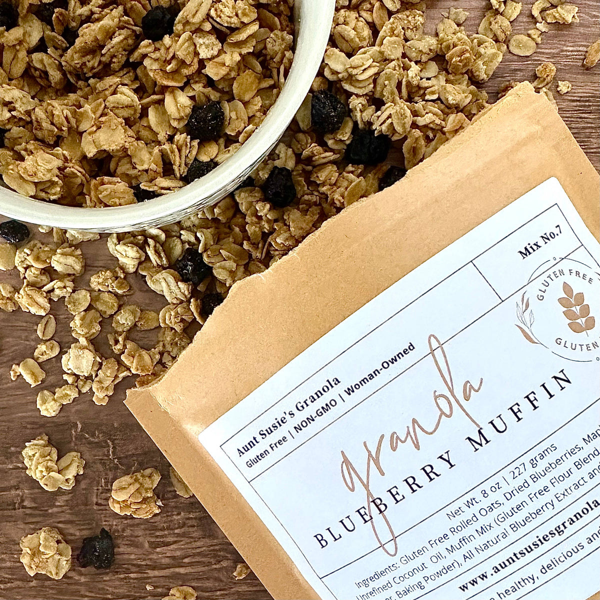 Blueberry Muffin Granola - Gluten Free