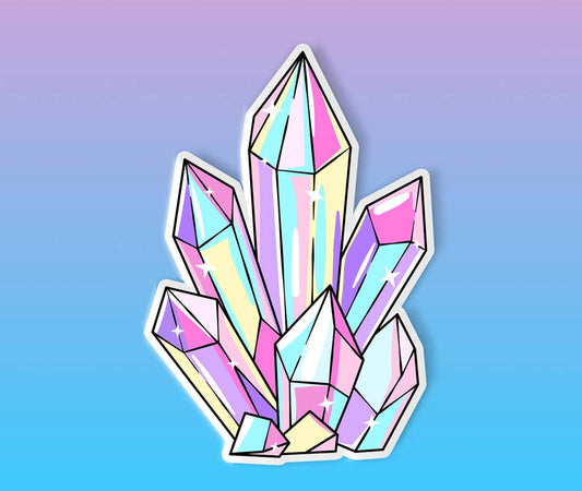 Arkansas Quartz Crystal Sticker | Waterproof Vinyl Decal