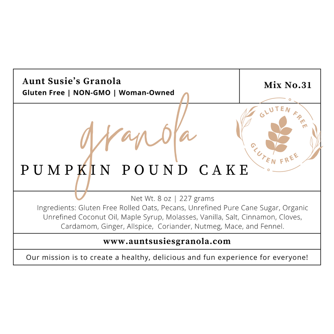 Pumpkin Pound Cake Granola | Limited Seasonal Flavor