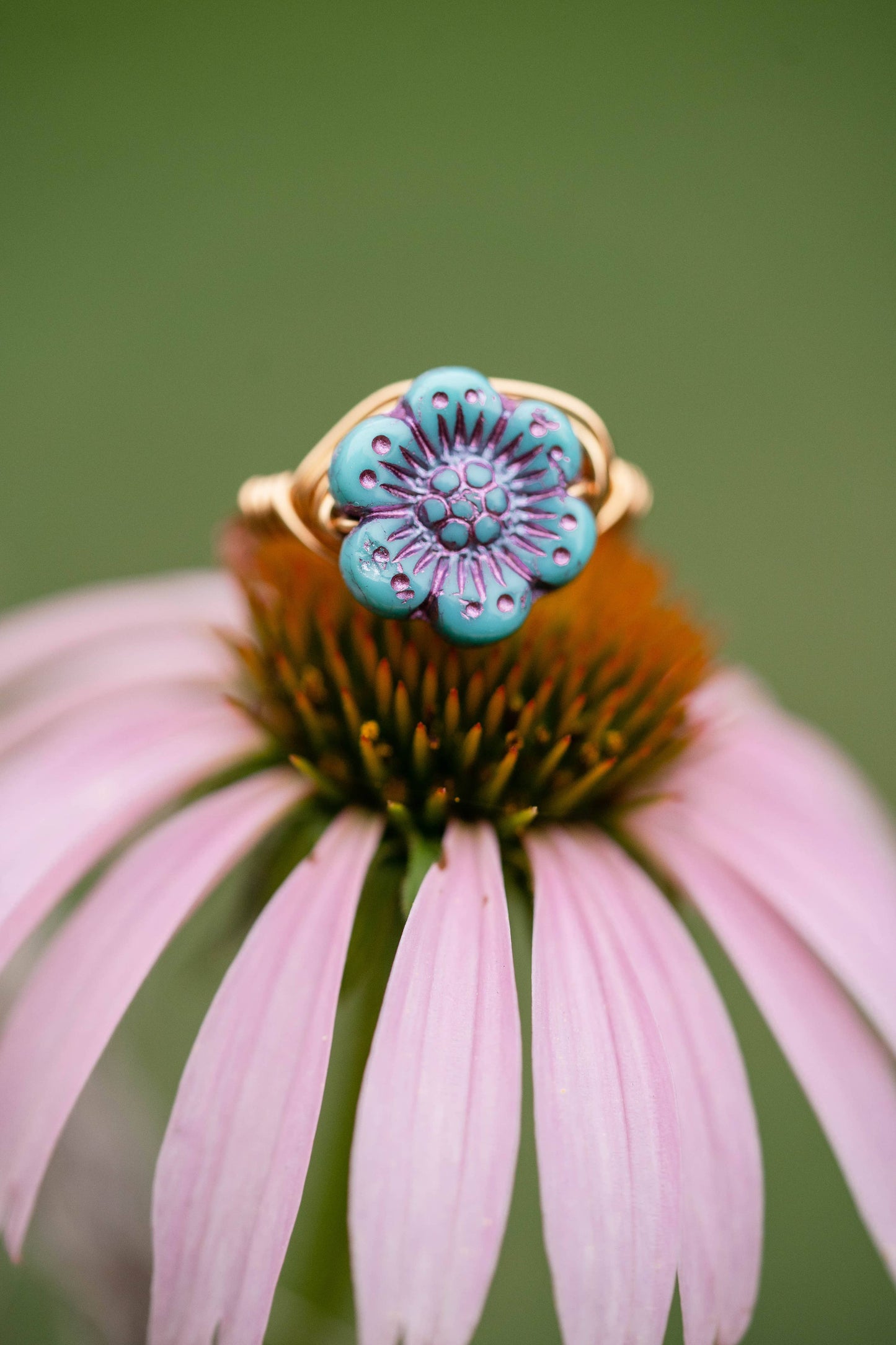 FLOWER POWER | Wire Wrapped Ring