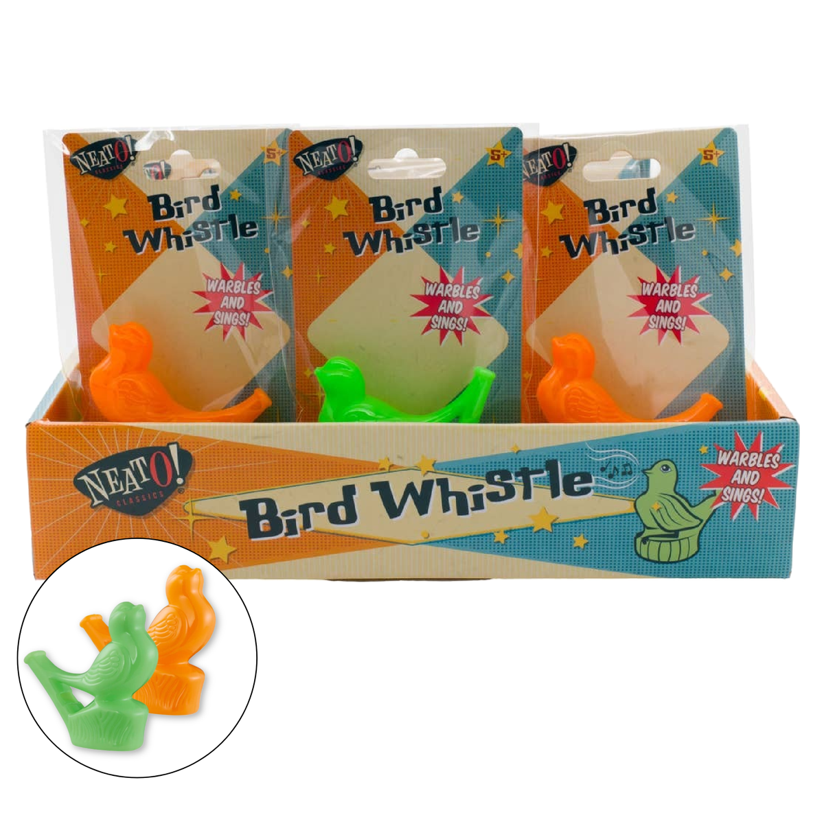 Neato! Bird Whistle - Retro Classic, vintage toys