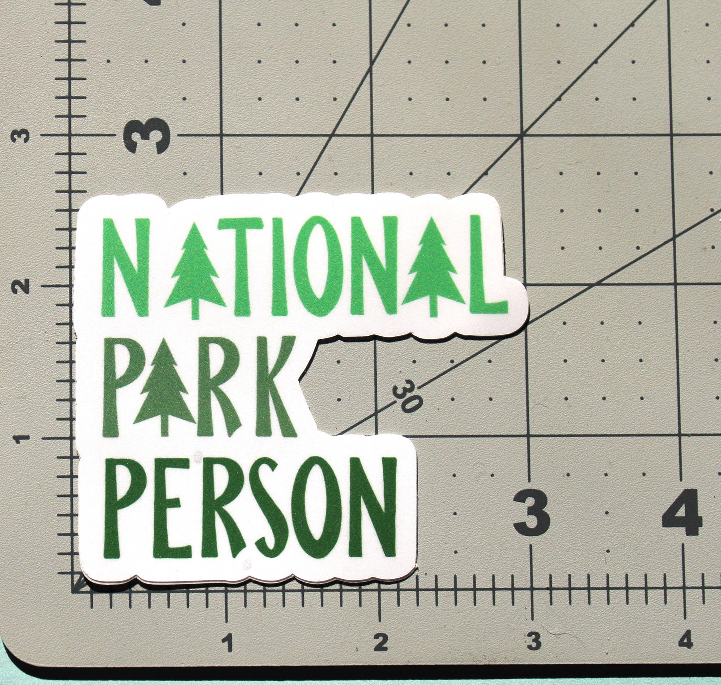 National Park Person 3" Vinyl Sticker