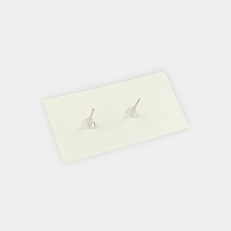 Purple Mustard Seed Faith Post Earrings