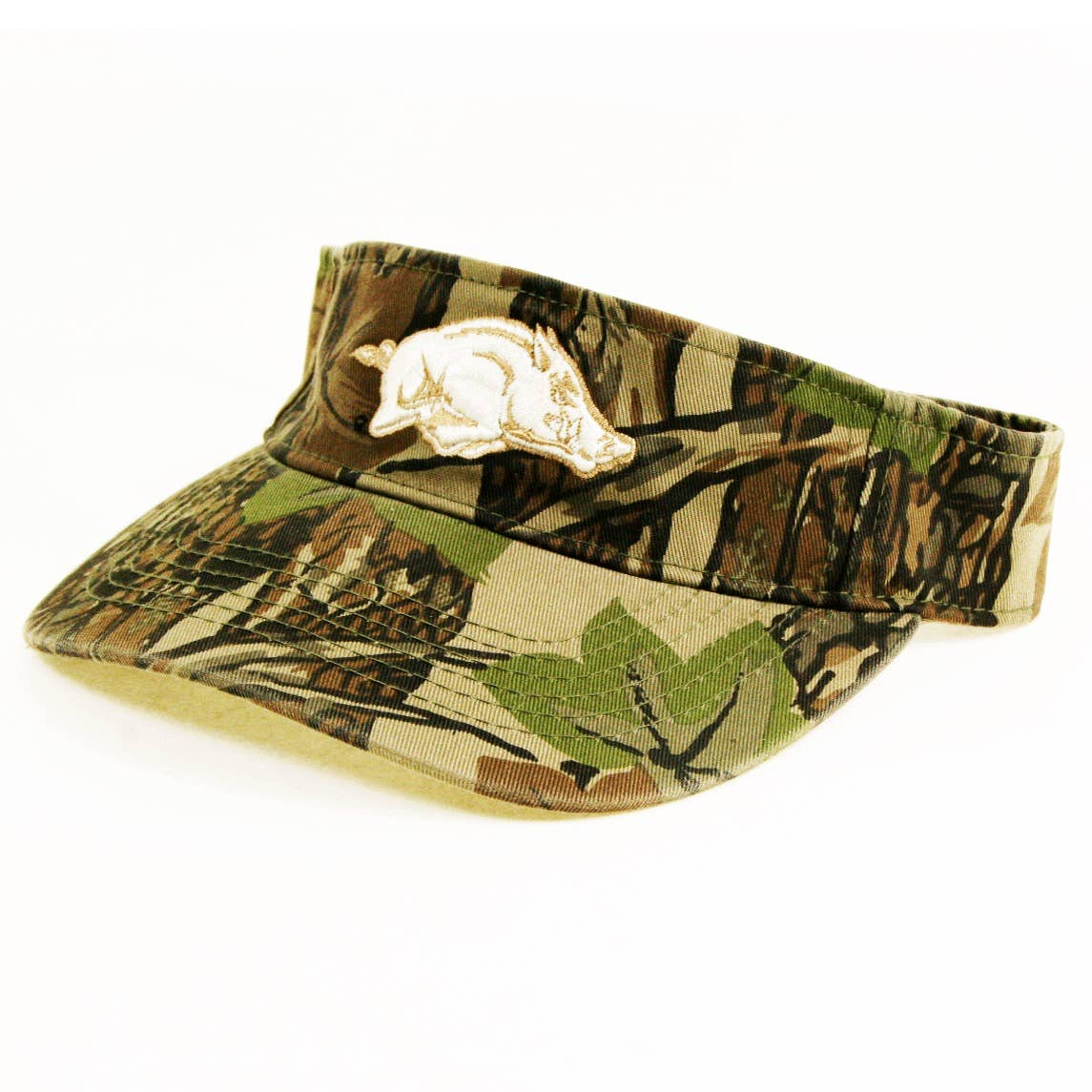 Arkansas Razorback Visor- Tonal Camouflage