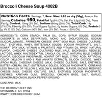 Broccoli Cheese Soup