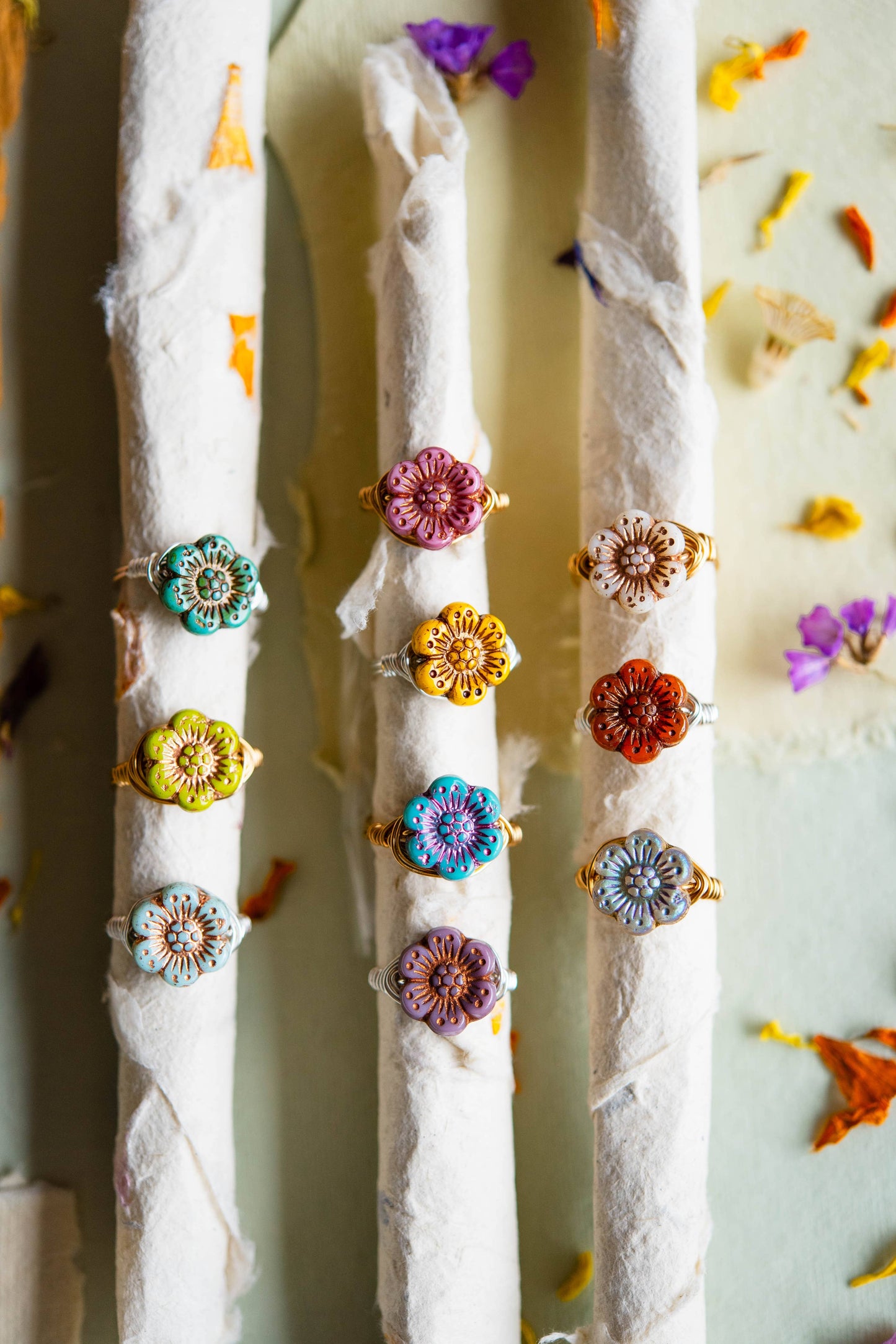 FLOWER POWER | Wire Wrapped Ring