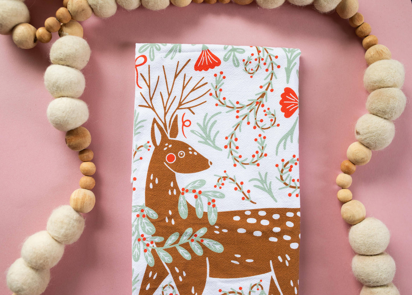 Deer Tea Towel