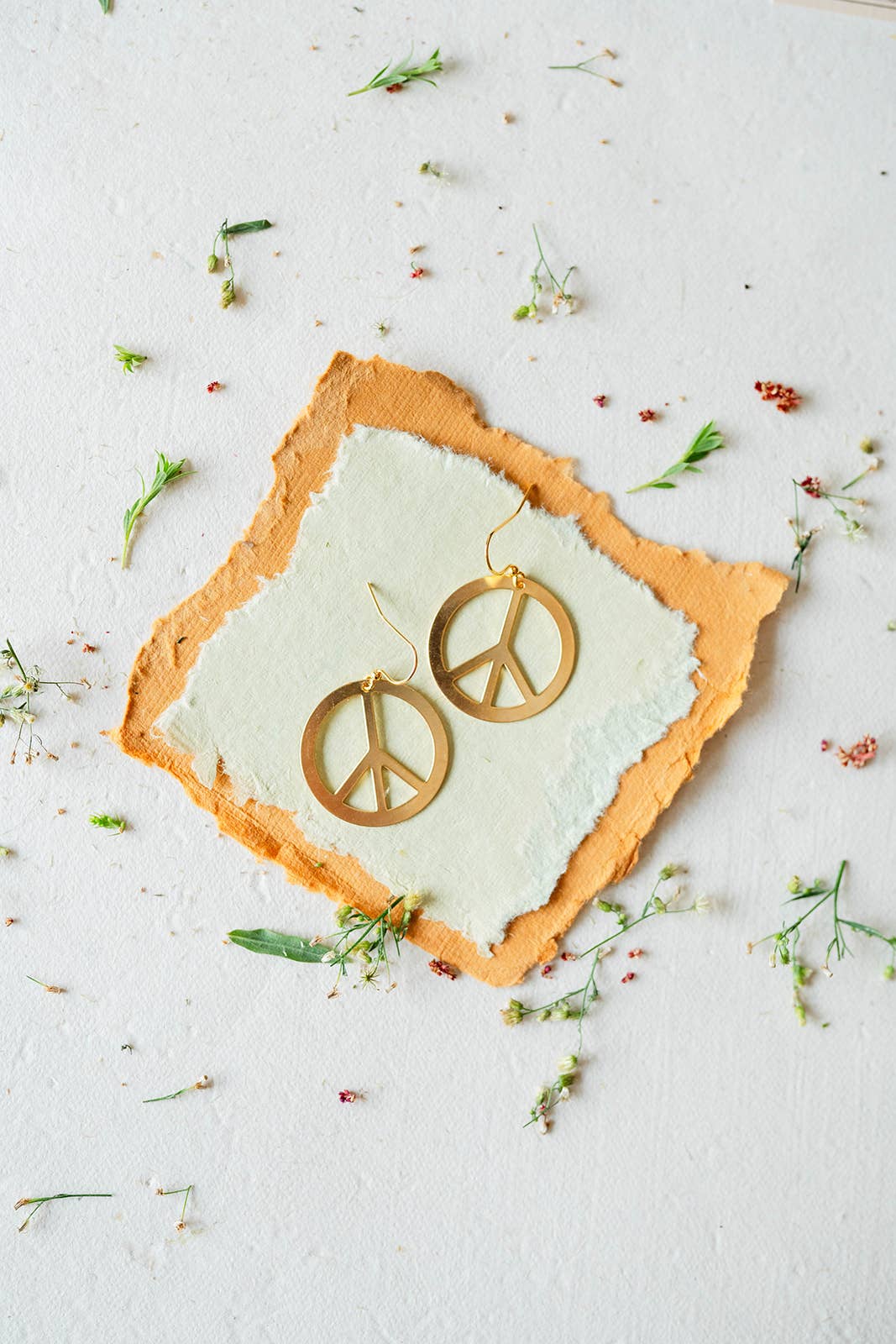 Peace Sign Earrings