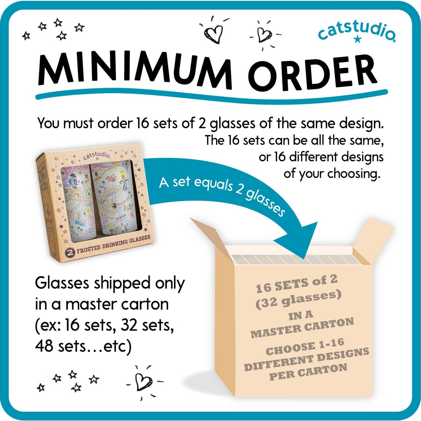 Arkansas Drinking Glass, Set of Two