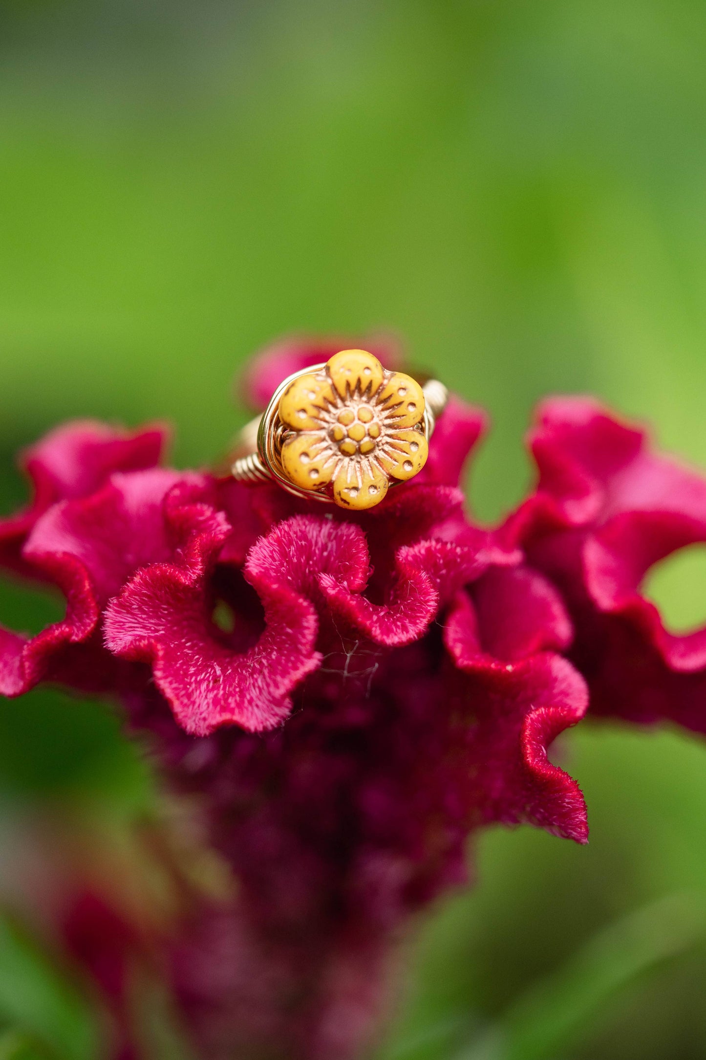 FLOWER POWER | Wire Wrapped Ring