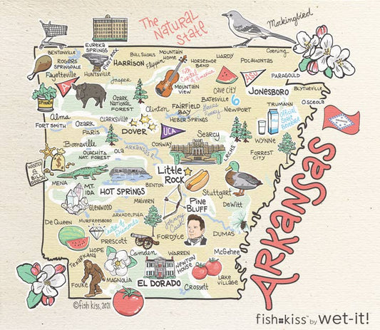 Fishkiss Arkansas Swedish Cloth