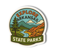 Arkansas State Parks 3" Vinyl Sticker