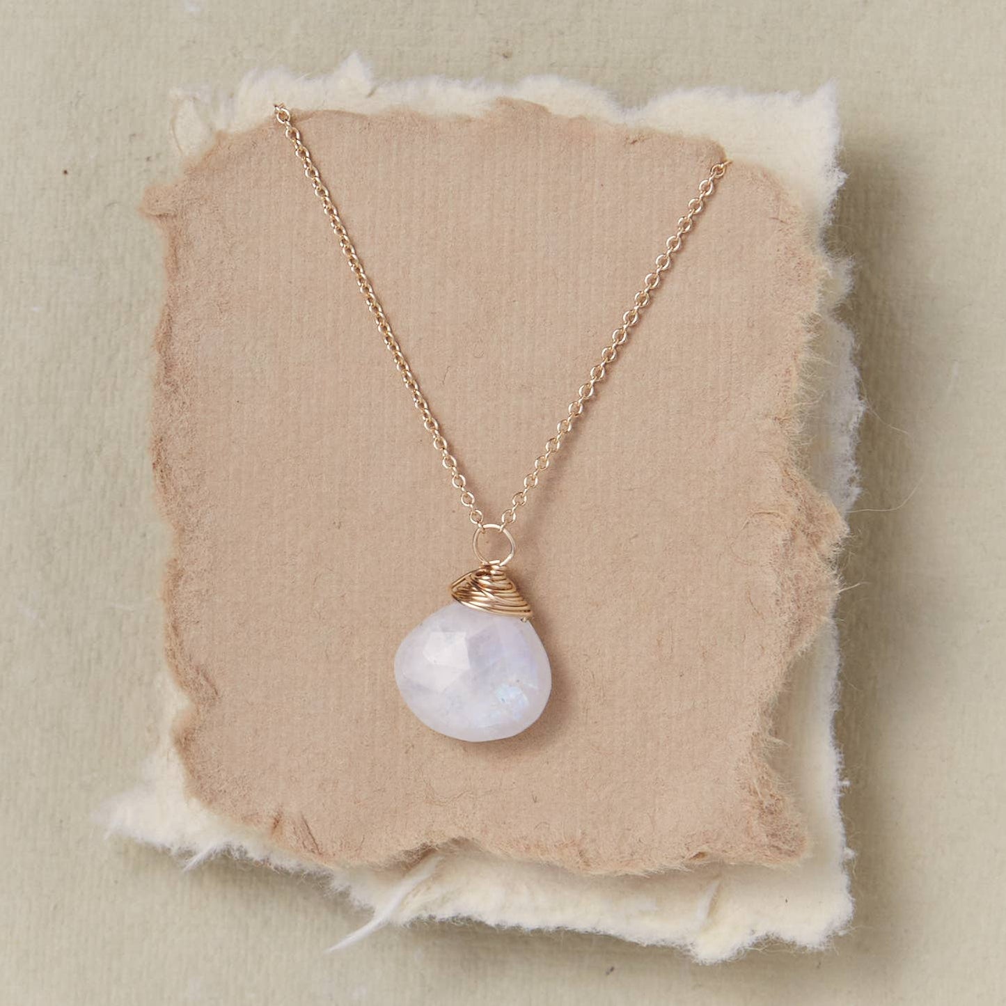 PANTONE Necklace - Rainbow Moonstone
