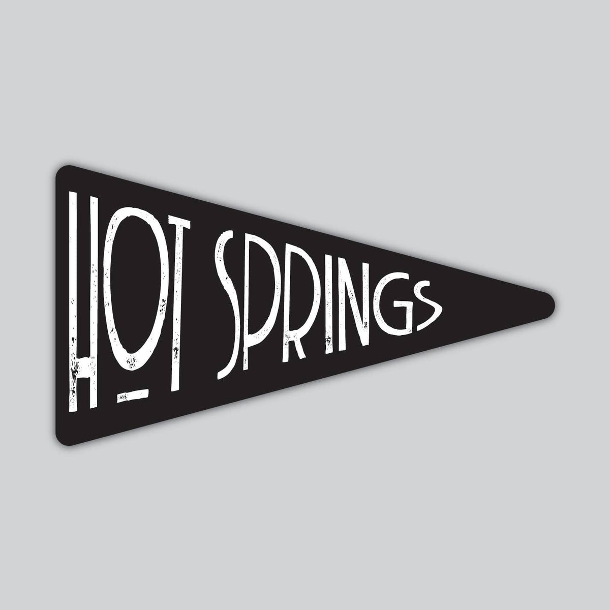 Hot Springs National Park Pennant Decals