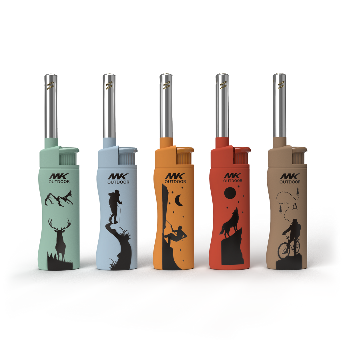 MK Lighter Pathfinder Series Candle Lighters, Windproof