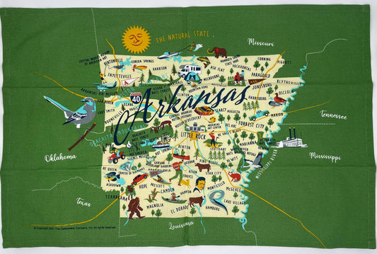 Arkansas Tea Towel