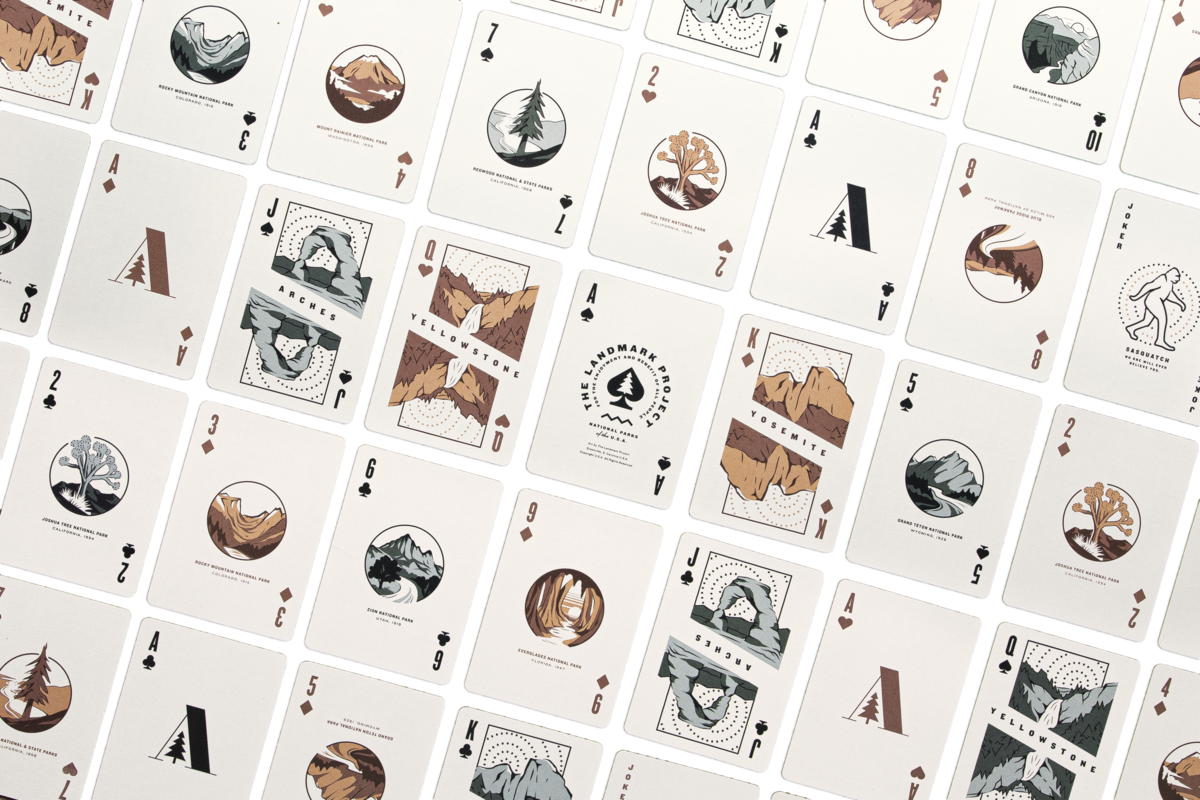 National Parks Playing Cards