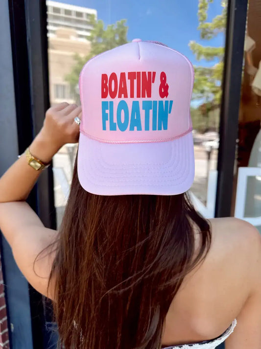 Boatin' & Floatin' Trucker Hat
