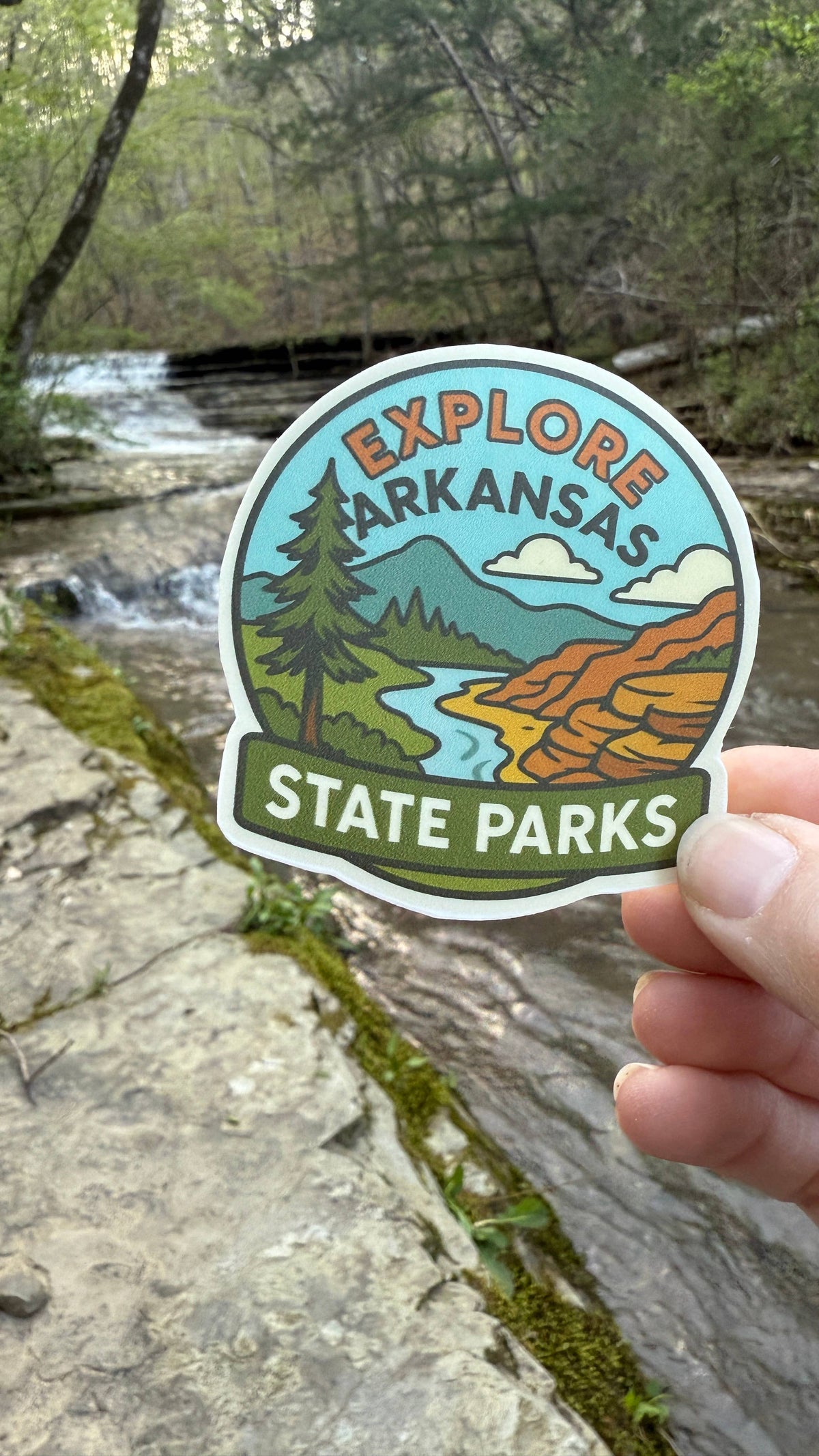 Arkansas State Parks 3" Vinyl Sticker