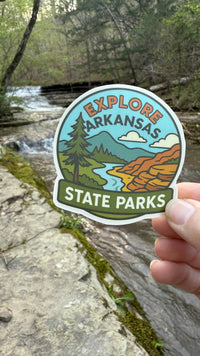 Arkansas State Parks 3" Vinyl Sticker