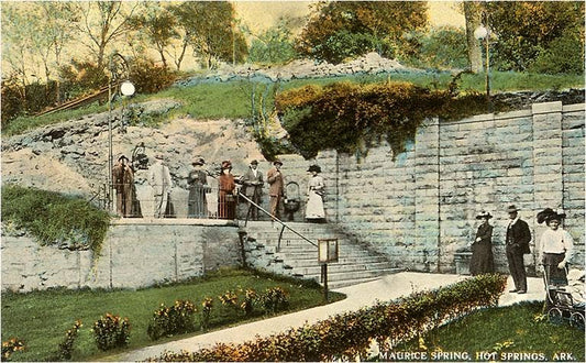 AR-34 Maurice Spring - Vintage Image, Magnet