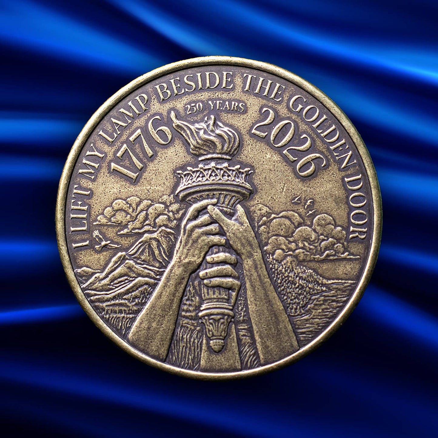 Liberty and Justice 250th Anniversary USA Coin / Made in Arkansas