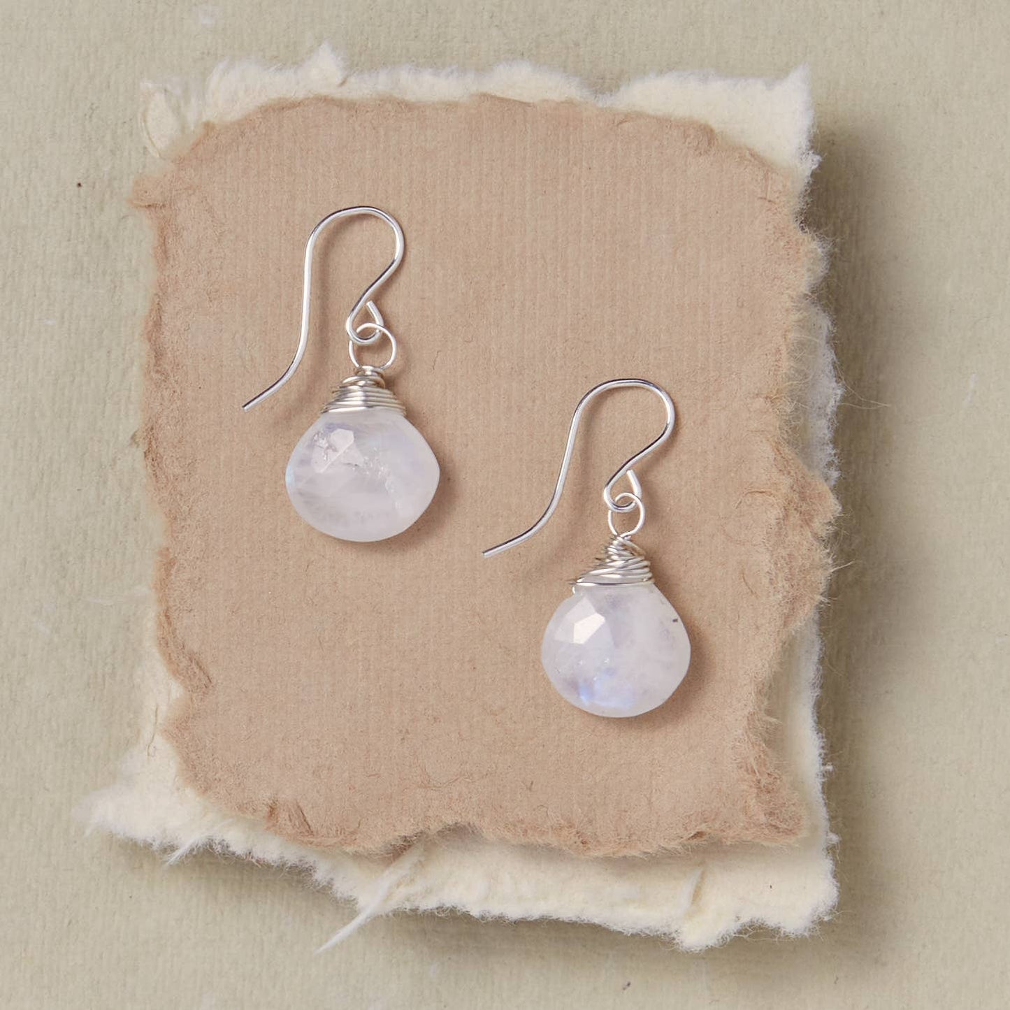 PANTONE Earrings - Rainbow Moonstone