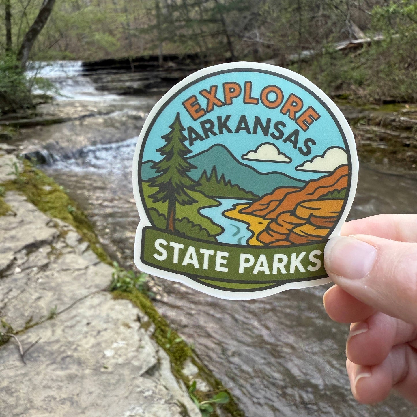 Arkansas State Parks 3" Vinyl Sticker