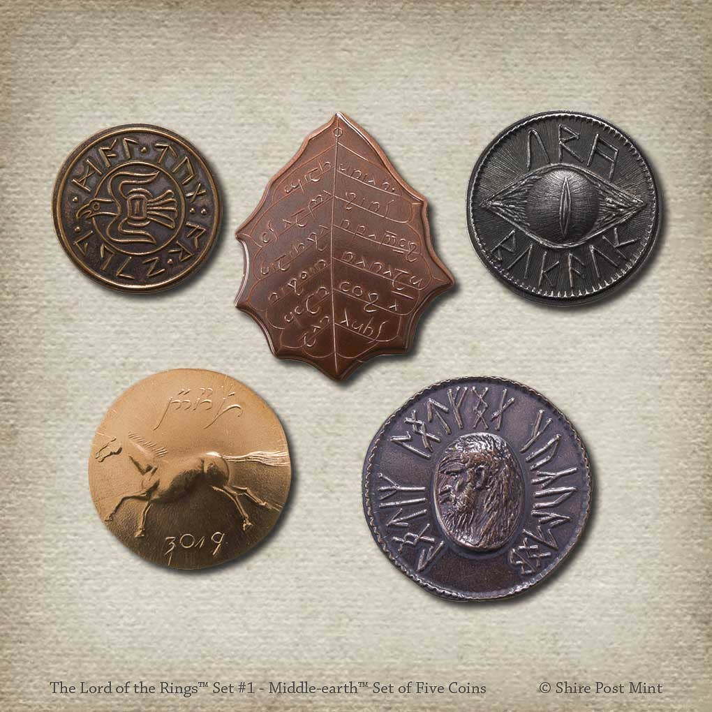 Officially Licensed Lord of the Rings™ Coin Set | Made in Arkansas