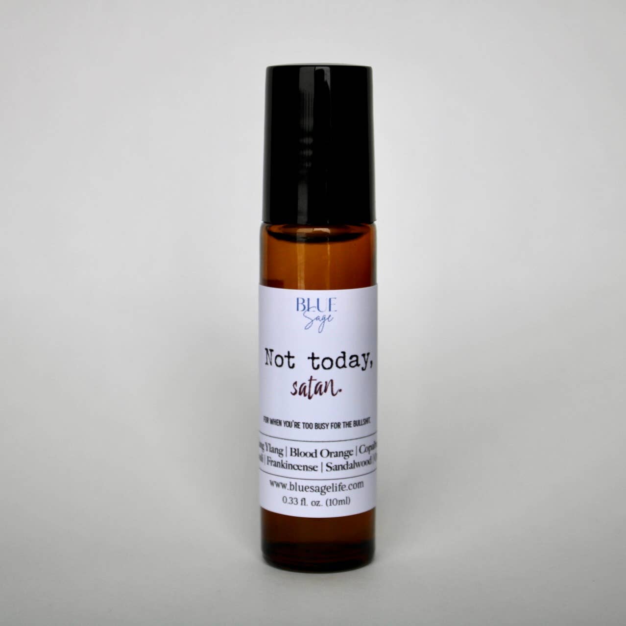 Not Today Satan 10ml, Roll On Essential Oils