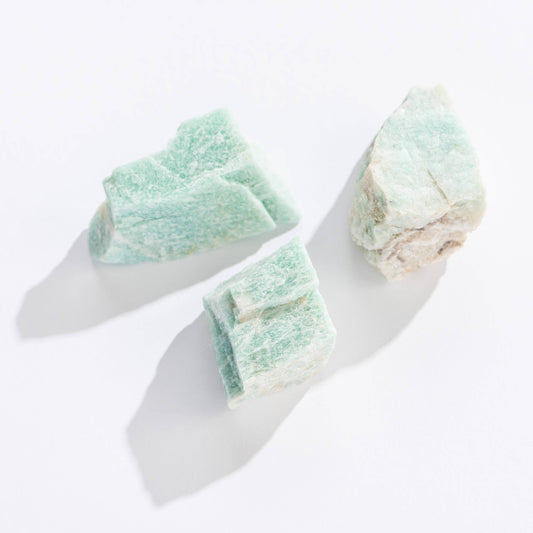 Rough Amazonite Crystals - 1"-2"