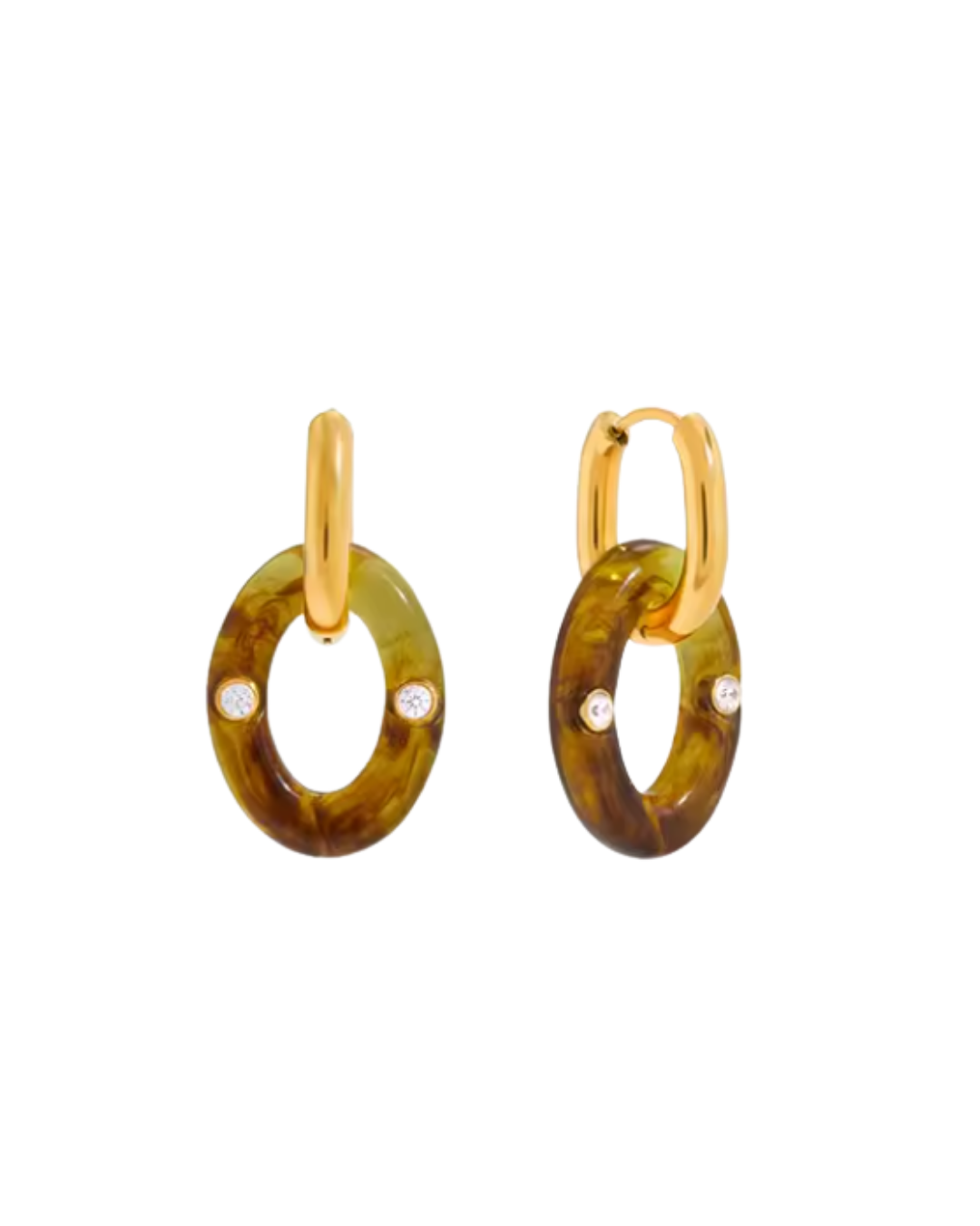 Camille Link Earrings : Hypoallergenic, Water Resistant, & Made in Arkansas