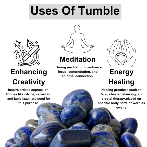 Blue Lace Agate Tumbled Stones Healing Stones 100G to 1KG