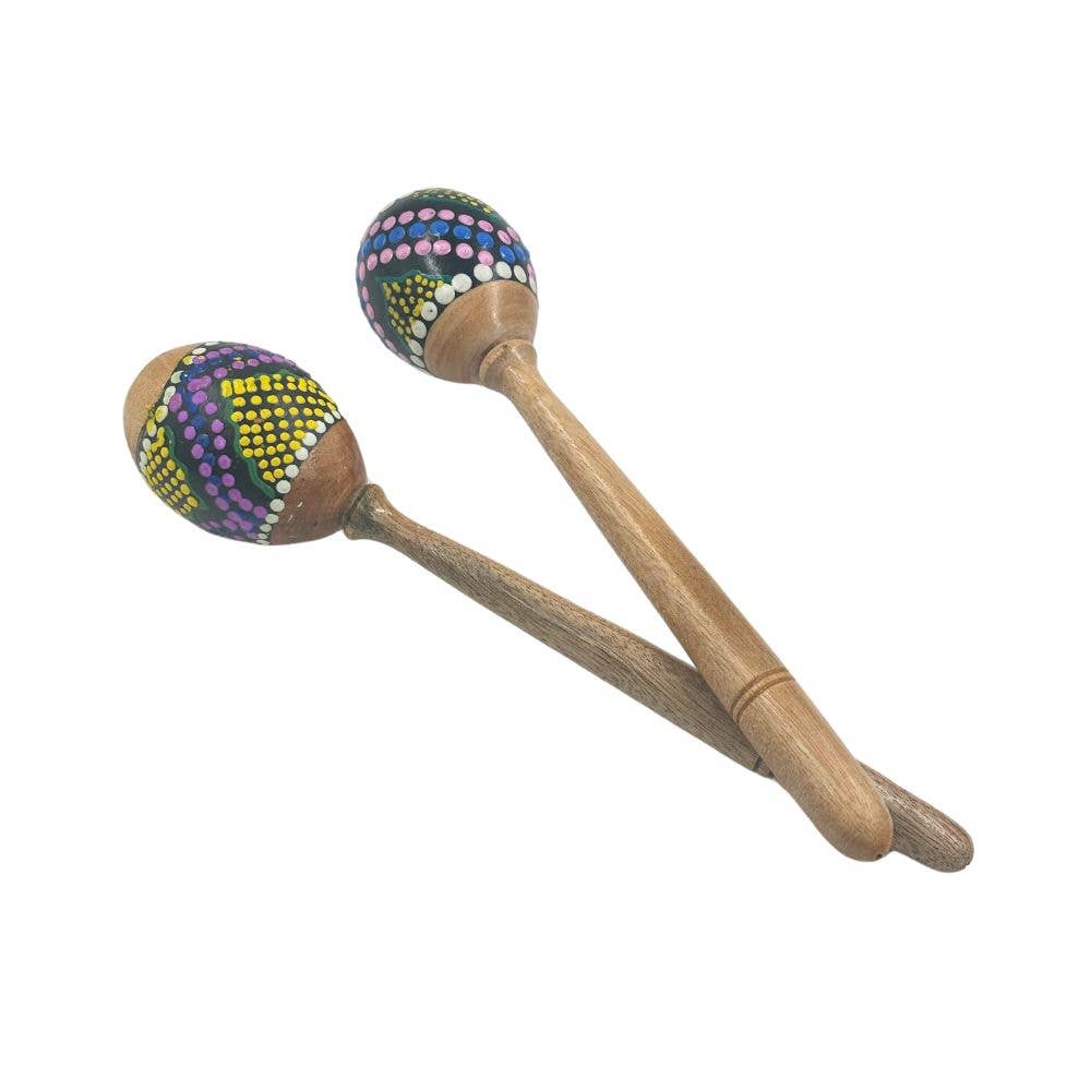 Musical Instrument - Hand-Painted Maracas