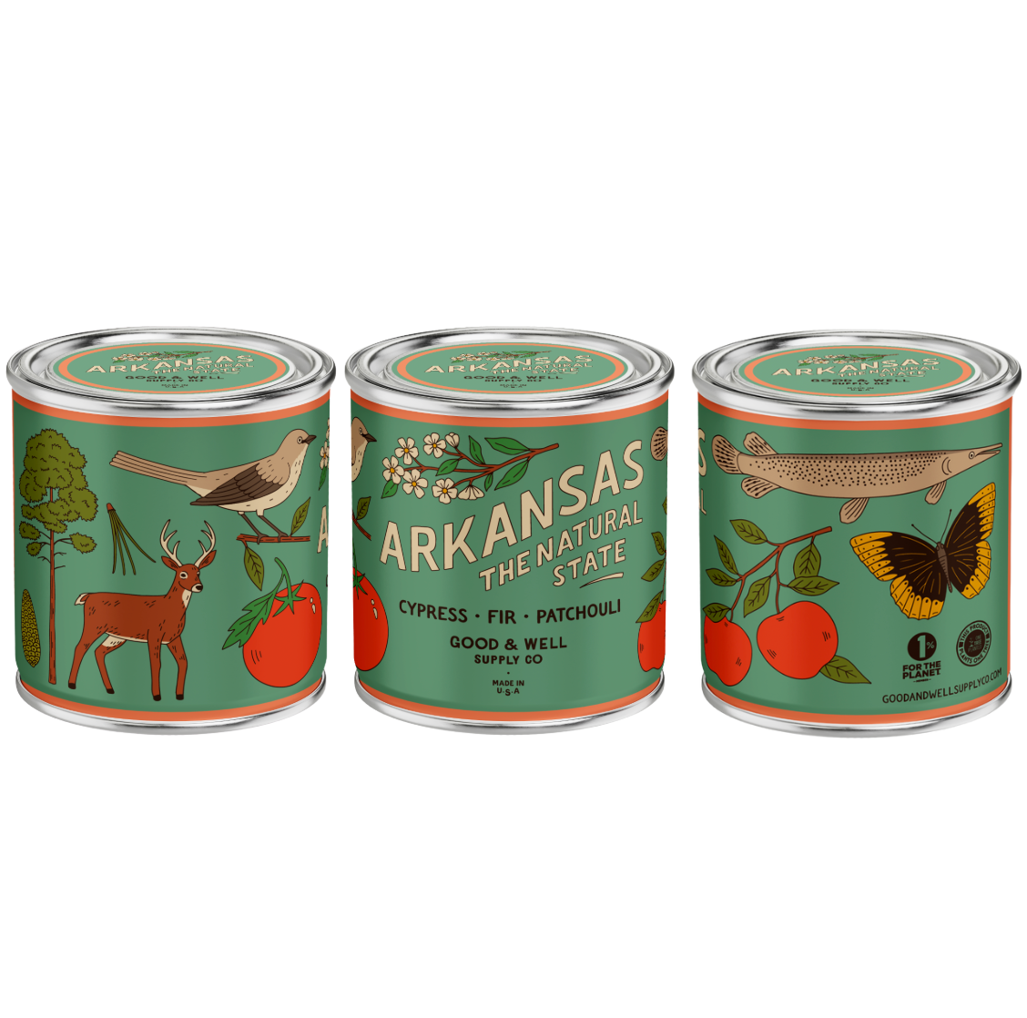 Arkansas Soy Candle