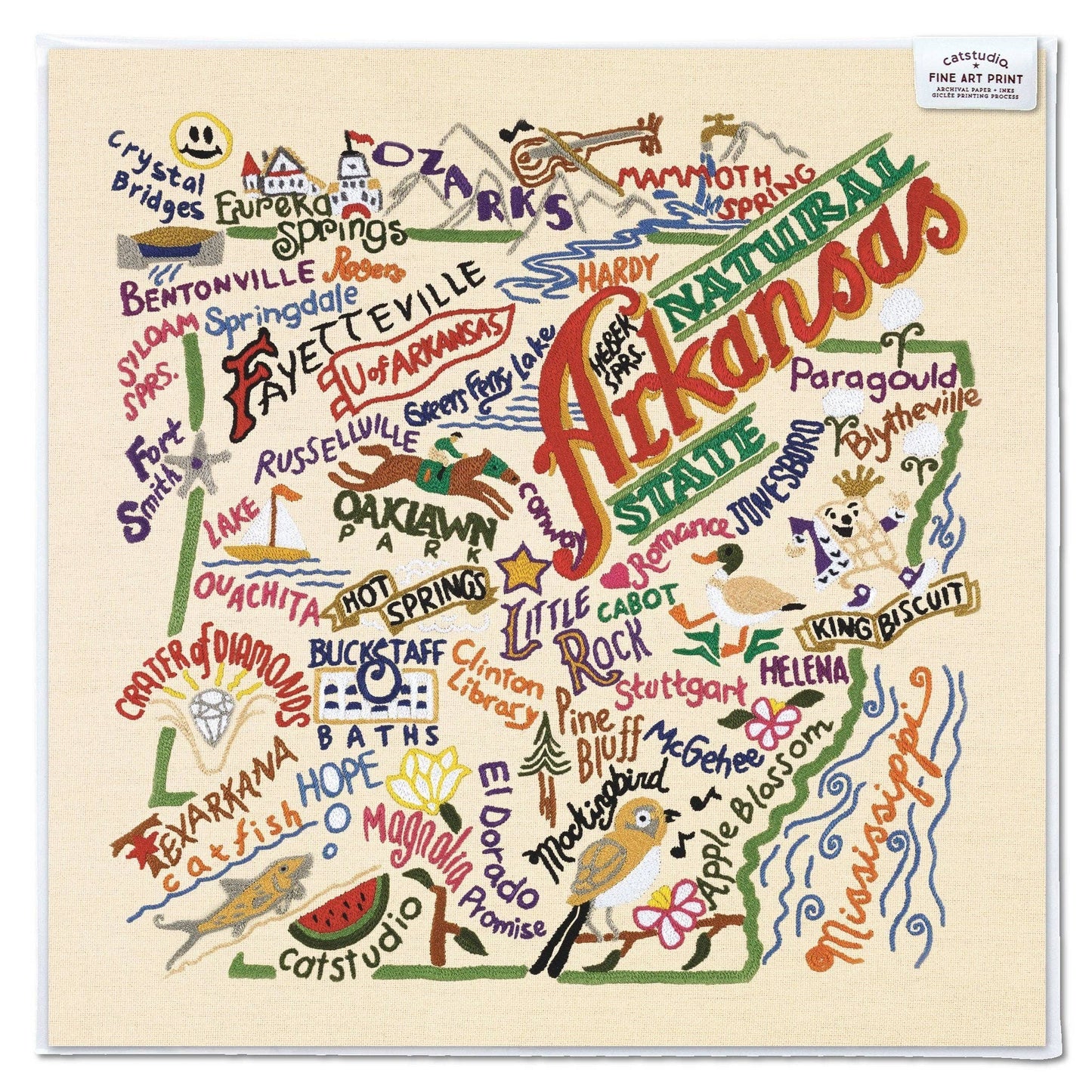 Arkansas Fine Art Print