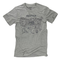 National Parks Map T-shirt