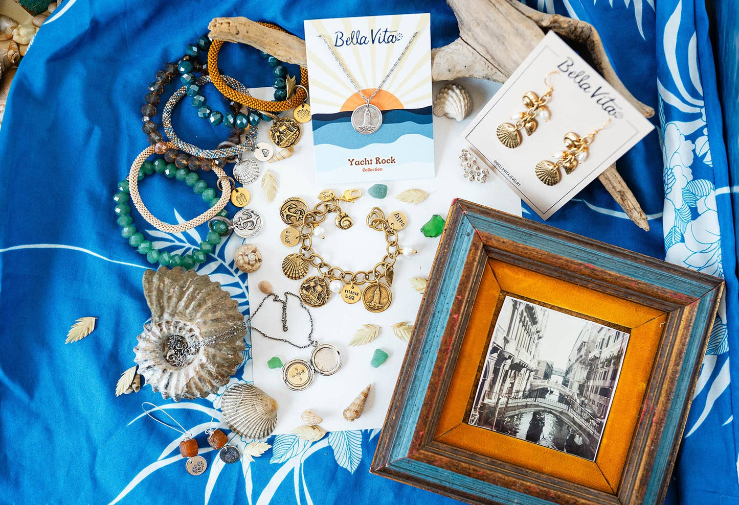 Yacht Rock Charm Earrings | Simple Shell Earrings