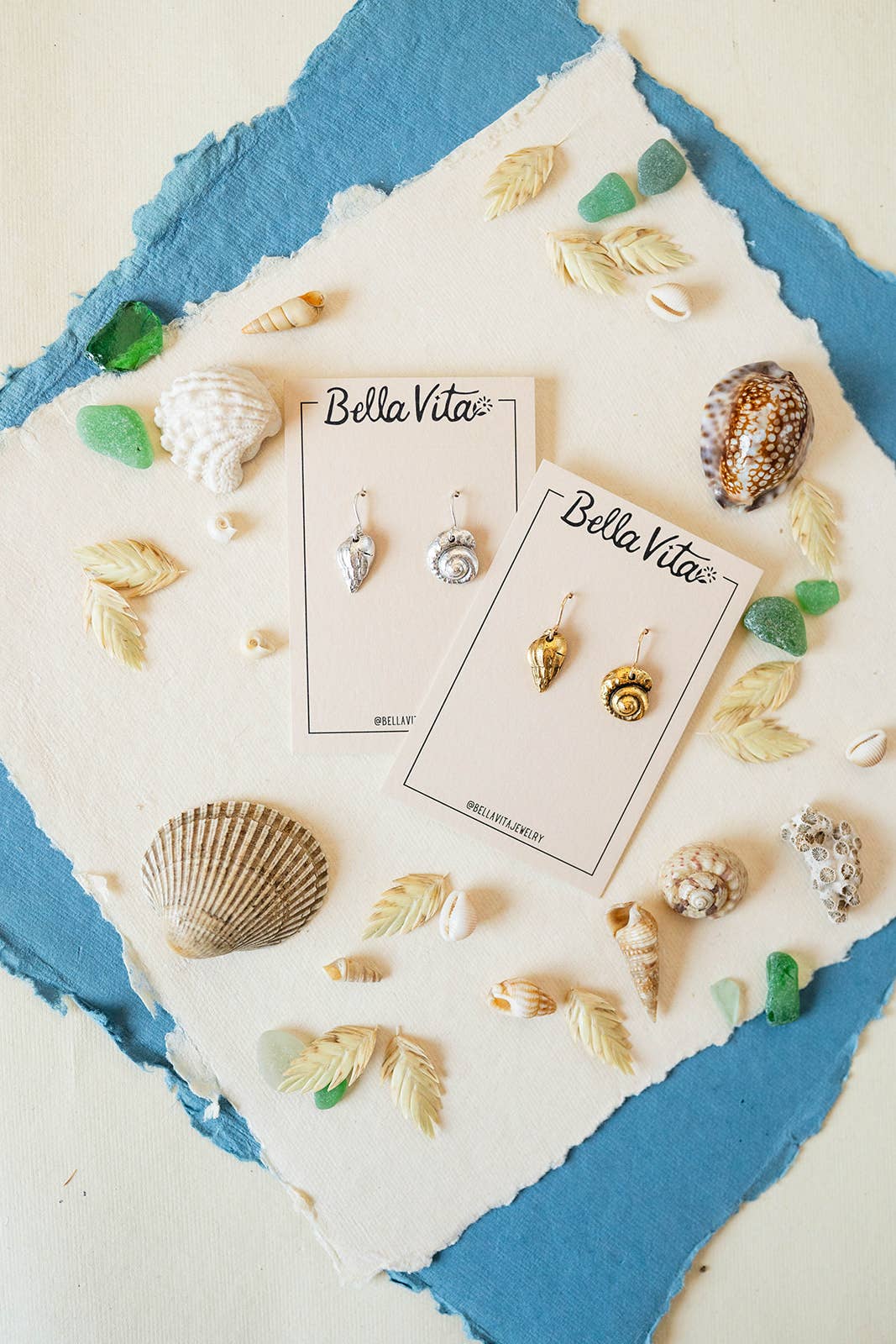Yacht Rock Charm Earrings | Simple Shell Earrings