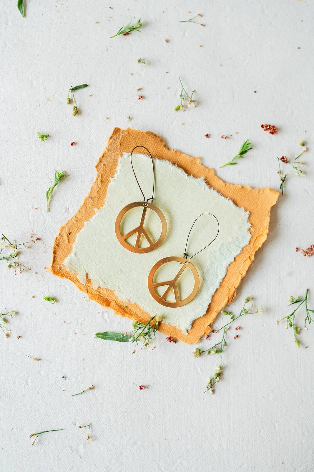 Peace Sign Earrings