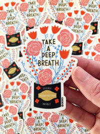 Deep Breath Sticker